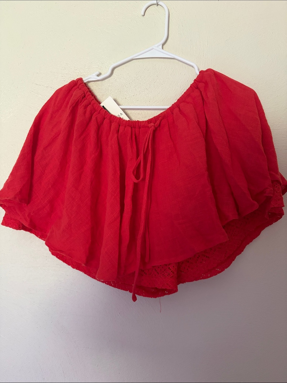 Promesa Red Boho Skort